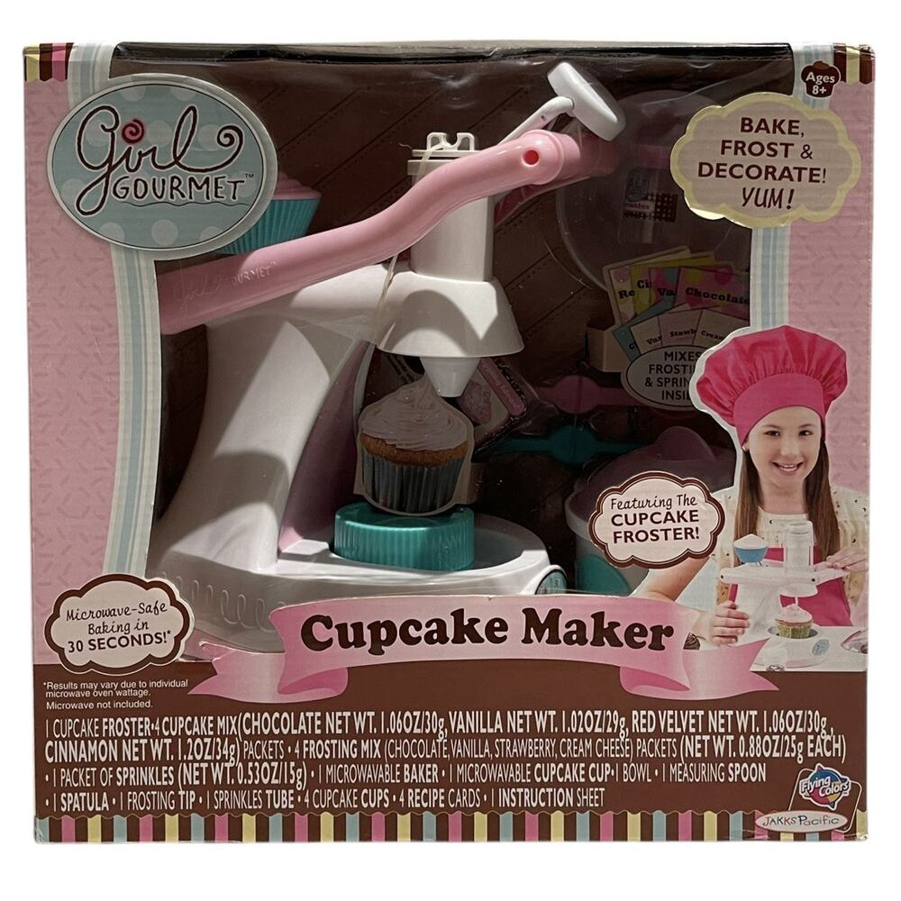Jakks Pacific Girl Gourmet Cupcake Maker New